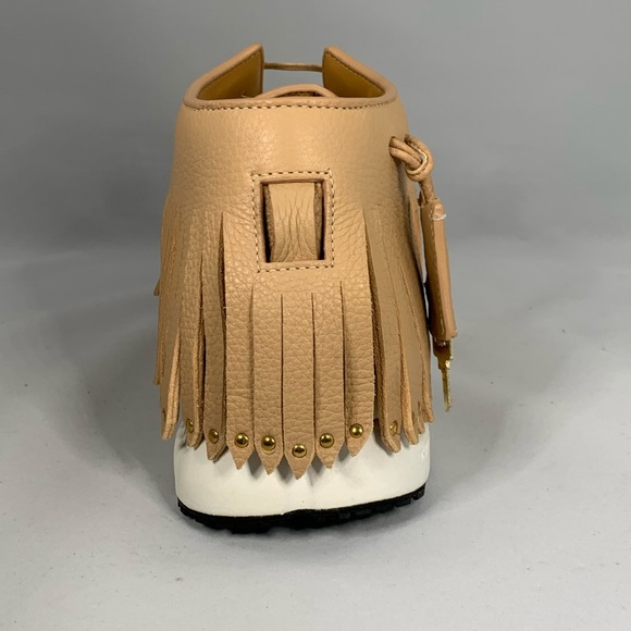 Buscemi Mens moccasins - tan grained leather - Picture 4 of 4